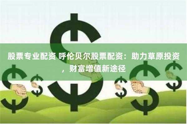 股票专业配资 呼伦贝尔股票配资：助力草原投资，财富增值新途径