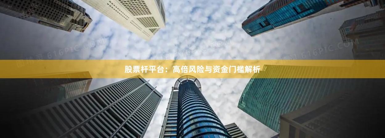 股票杆平台:高倍风险与资金门槛解析